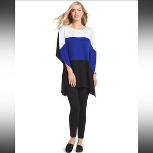 Chicos Zenergy Tunic Sweater, Size 1 (Medium)